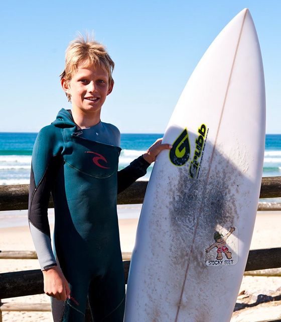 12-year-old Finn Cox.  Photo: Ness Moore