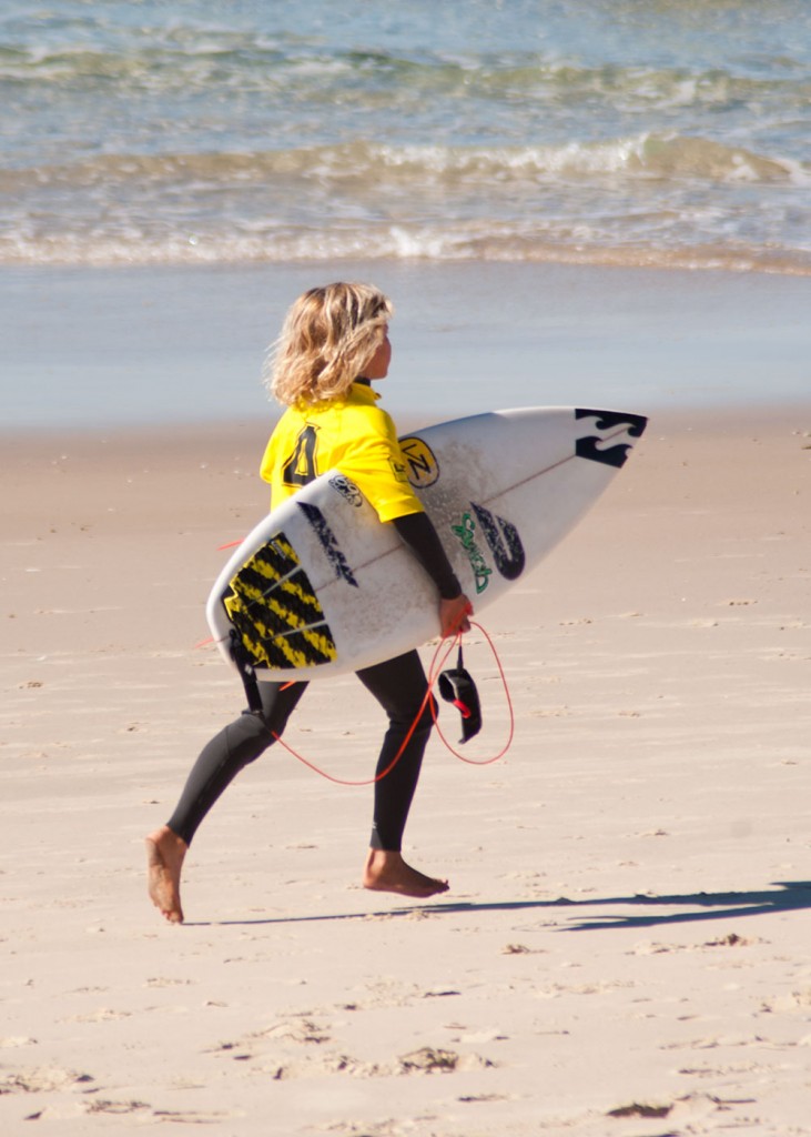 Grommets galore - the future of Australian surfing is in safe hands.  Photo:  Ness Moore 