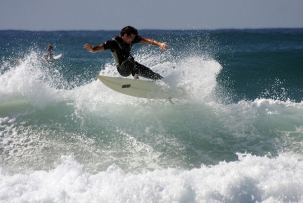 surfing lennox head