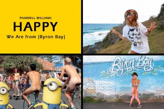 Happy in Byron Bay