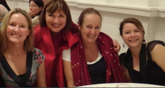 From left to right: Lisa Walker, Jane Camens, Helen Burns and Jessie Cole