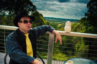 Hamish Gordon at his home in the Byron Hinterland.