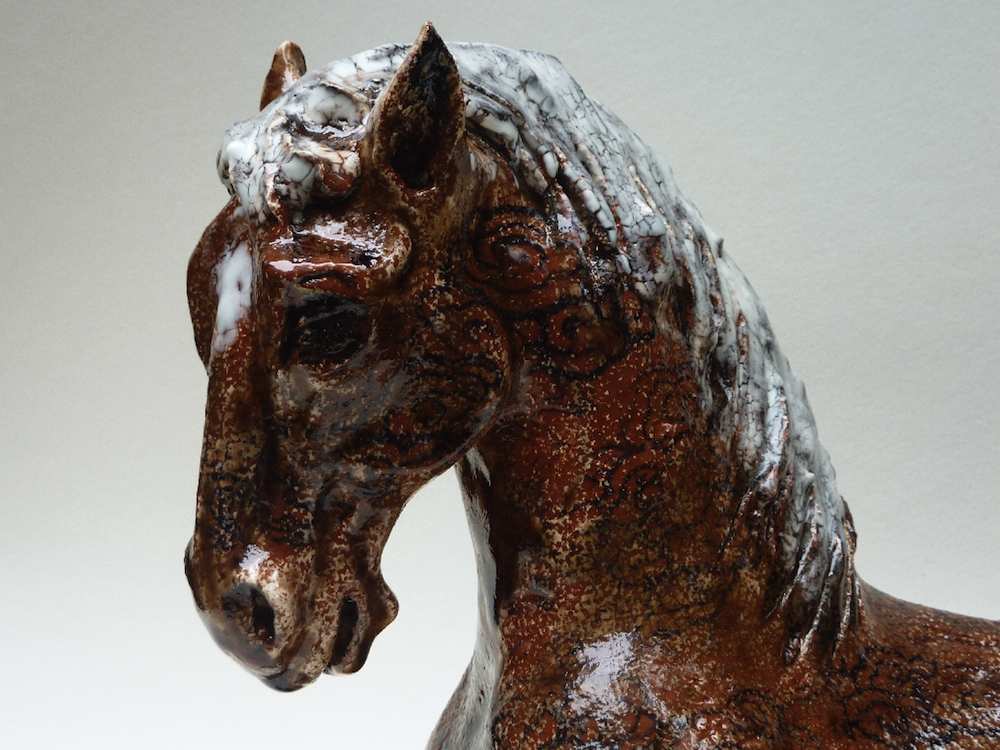 Sue Fraser: Stardusted Clouds Foal (detail)