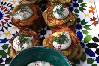 Zucchini fritters[1]