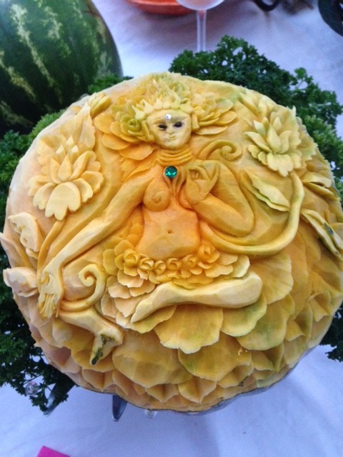 Pumpkin Goddess by Melon as Anything.