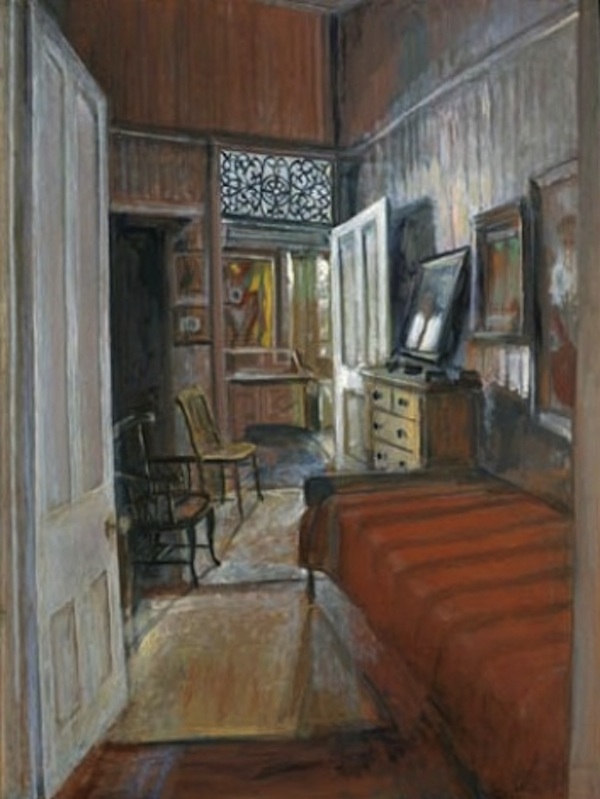 'Spare Bedroom', one of Margaret Olley's paintings at the Lismore Regional Gallery.