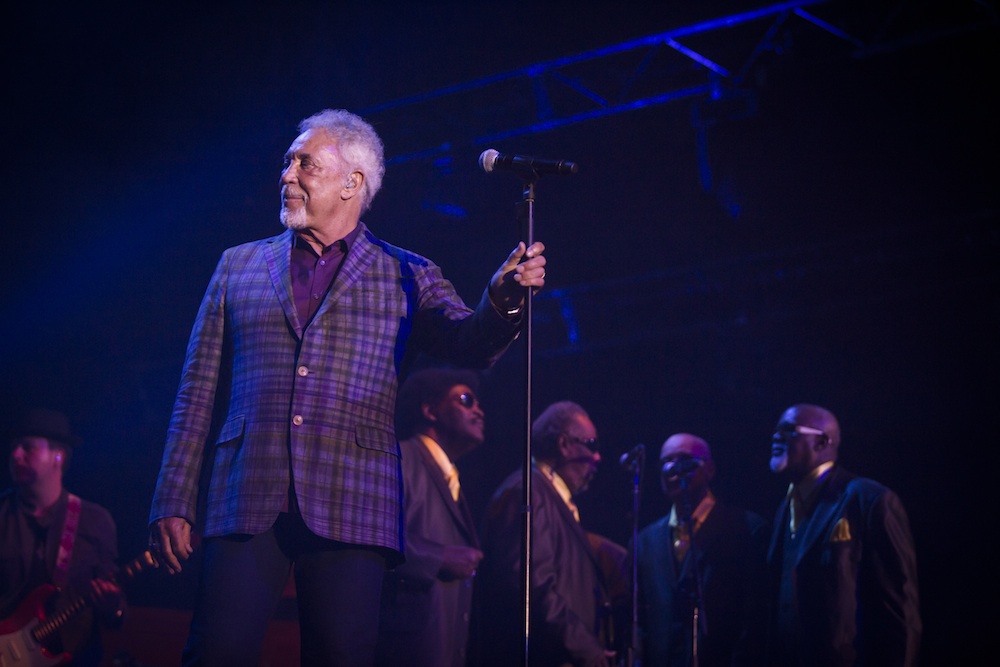 The legendary Tom Jones.  Photography: Evan Malcolm.