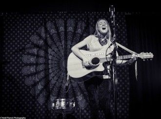 Shelley May at Tintenbar Hall.  Photo: Heidi Flumm