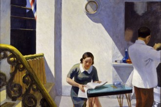 Edward Hopper, Barber Shop, 1931, oil on canvas.