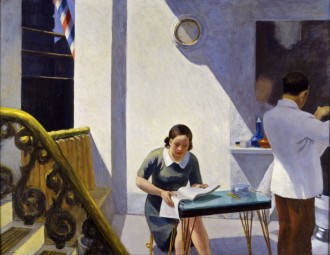 Edward Hopper, Barber Shop, 1931, oil on canvas.
