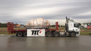 Cave on truck