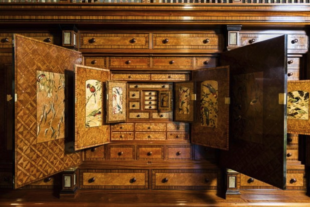 The 'Hannah Cabinet' - Geoff Hannah's $1.5million cabinet.